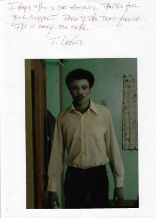 Dawn Of The Dead - Tommy Lafitte - Hand Signed Card,  Photo