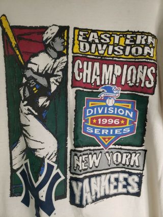 Vintage Starter 1996 York Yankees World Series Champions T Shirt