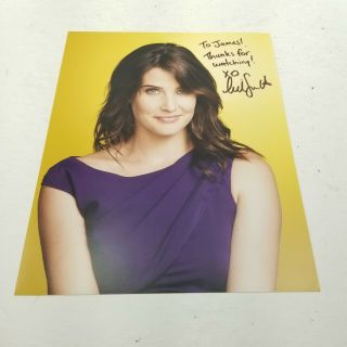 Cobie Smulders How I Met Yr Mother 8 X 10 Photo Autograph Auto Signed : To James