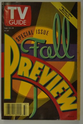 Tv Guide 9/12/1998 Fall Preview