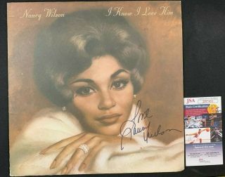 Nancy Wilson Signed Auto Vinyl Record/album I Know I Love Him Jsa/coa