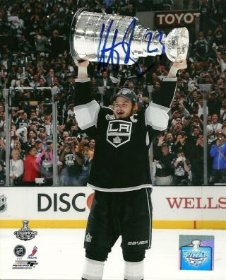 Dustin Brown Signed Los Angeles La Kings Stanley Cup 8x10 Photo 1 Autograph