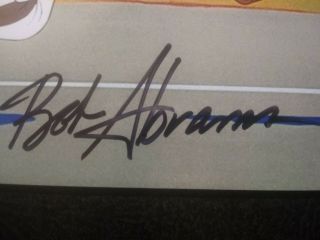 Bob Abrams Authentic Hand Signed Autograph photo - ROAD RUNNER CARTOON ARTIST 2