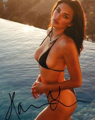 Hailee Keanna Lautenbach Signed Autographed 8x10 Photo Sexy Model