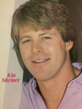 Kin Shriner,  General Hospital,  Tony Geary,  Double Full Page Vintage Pinup
