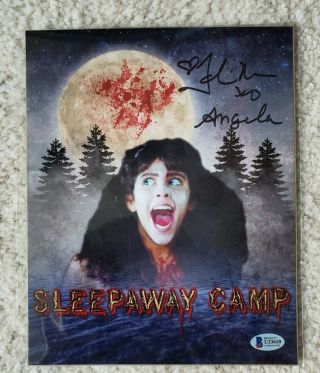 Sleepaway Camp - Signed By Felissa Rose " Angela " With - Bam Horror Box