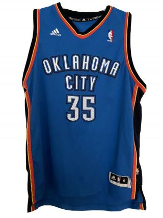 Adidas Nba Oklahoma City Thunder Kevin Durant Basketball Jersey Youth Xlarge