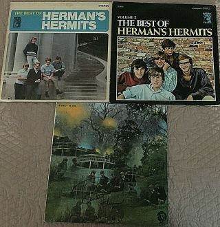 Signed Lp Album Record Peter Noone Herman 