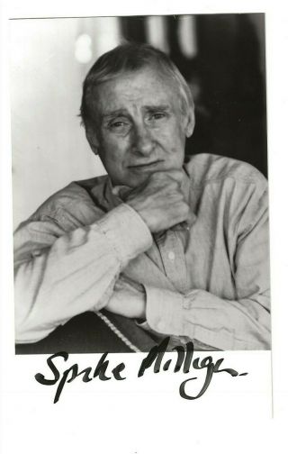 Spike Milligan Actor And Comedian The Goon Show,  Signed Photo