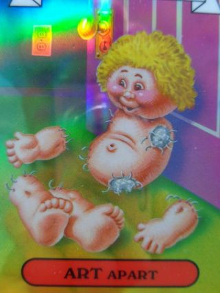 TRADING CARD,  GARBAGE PAIL KIDS,  ART APART,  KNOW IT ALL LICENSE, 2