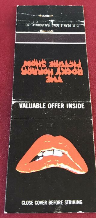 Matchbook Cover The Rocky Horror Picture Show