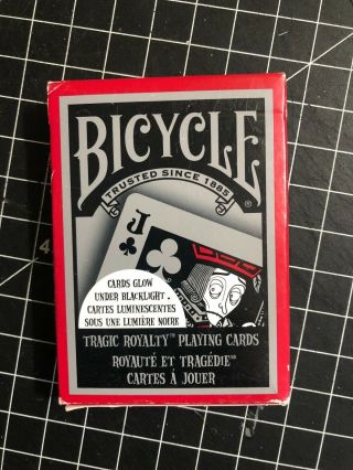 1 Deck Bicycle Tragic Royalty Standard Poker Playing Cards Deck