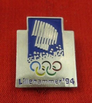 1994 Lillehammer Winter Olympic Games Logo Pin Badge