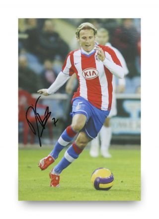 Diego Forlan Signed 12x8 Photo Atletico Madrid Autograph Memorabilia,