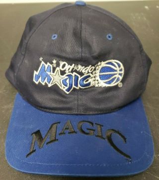 Vtg Orlando Magic Twins Snapback Hat 90 