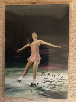 Shizuka Arakawa 2006 - Olympic Champions Figure Skating - Japan - Autograph
