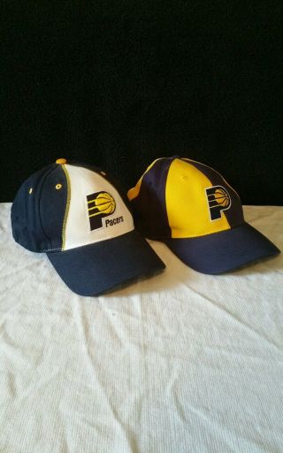 Indiana Pacers Snapback Hats NBA Basketball Twins Enterprises Home and Away Caps 3