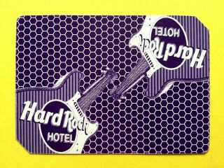 Hard Rock Hotel Casino Ace Of Spades Swap Playing Card Hr Logo In Pip Purple