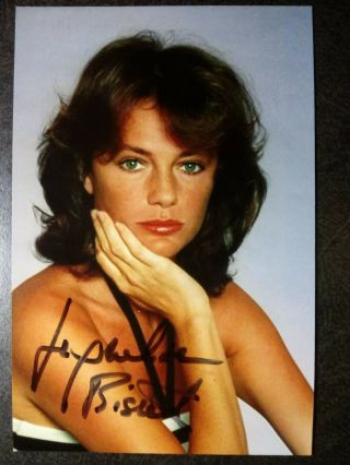 Jacqueline Bisset Authentic Hand Signed Autograph 4x6 Photo - Famous Sexy Actress