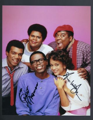 Ernest Thomas & Anne - Marie Johnson Signed 8 " X10 " Photograph Whats Happening