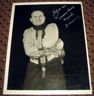 Escape Artist Magician Dr Aronweiss Signed Photo In Straitjacket 1946 Vaudeville