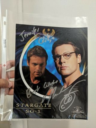 Michael Shanks Signed/autographed Promo 8x10 Photo Daniel Jackson Stargate Sg1