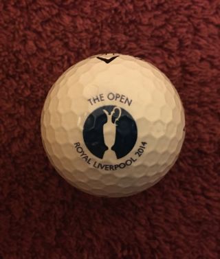 2014 Open Championship Royal Liverpool Logo Golf Ball - Rory Mcilroy