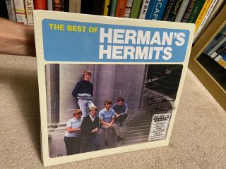 SIGNED by PETER NOONE vinyl (LP) Record Album The Best of Herman ' s Hermits 2018 2