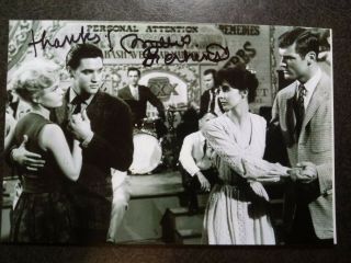 Millie Perkins Authentic Hand Signed Autograph 4x6 Photo With Elvis Presley