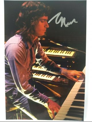 Tony Banks Authentic Hand Signed Autograph 4x6 Photo With Phil Collins - Genesis