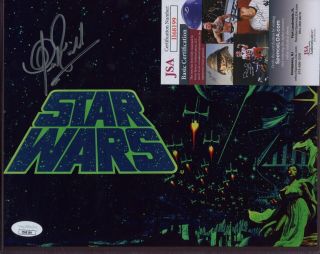 Clive Revill Emperor Palpatine Star Wars Signed 8x10 Picture Jsa Autograph