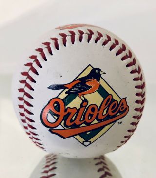 Vintage Baltimore Orioles Collectible Fotoball Logo Stitched Baseball Mlb Ripken