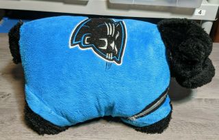 Carolina Panthers Vintage Pillow Pets Mascot Football NFL Plush Stuffed Cat Toy 2