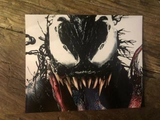Venom’s Tom Hardy,  Hand Signed 8”x10” Color Photograph.  Signed In Black Sharpie