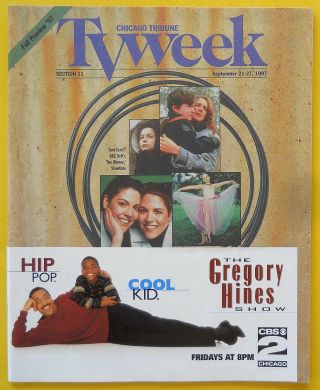 Fall Preview Chicago Tribune Tv Week Guide Sept 21 1997 Gregory Hines Show