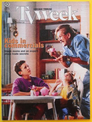 Kids In Commercials Chicago Tribune Tv Week Guide Mar 27 1994 Kevin Chevalia