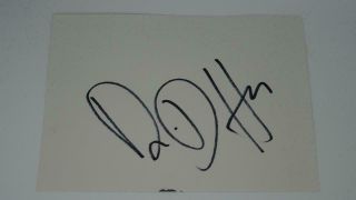 David Haye - Hand Signed Card - World Heavyweight Champion Boxer,  Autograph
