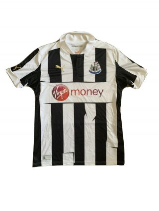Newcastle United Puma Home Football Soccer Shirt Jersey Mens Medium