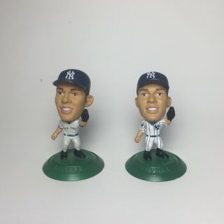 Mariano Rivera 42 Yankees 2006 Corinthian Mlb Miniatures Mini Figure 2 " Set Of 2
