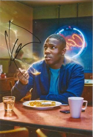 Tosin Cole Ryan Dr Who Signed Autograph 6 X 4 Postcard Size Pre Printed Photo