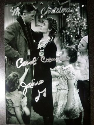 Carol Coombs As Janie Hand Signed Autograph 2x 4x6 Photo It 