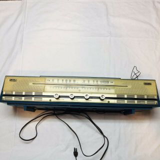 Vintage Ags Rincan Tube Radio Rare Am Fm Table Made In Japan Kfa - W71