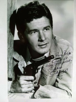 Gary Clarke As Steve Hill Authentic Hand Signed 4x6 Photo - The Virginian