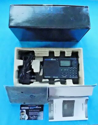 Grundig Eton G6 Aviator Transistor Radio Am/fm/lw/ham Receiver Battery/ac