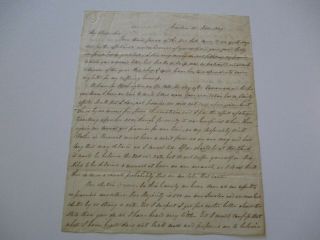 Documents Autographs Antique Judge John M Niles American 1839 Silas Wright Rare