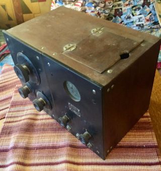 1921 Westinghouse Rc (ra - Da) Battery Vacuum Tube Radio Receiver
