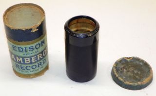 Edison Phonograph Blue Amberol Cylinder Record: " My Blue Heaven " Vaughn De Leath