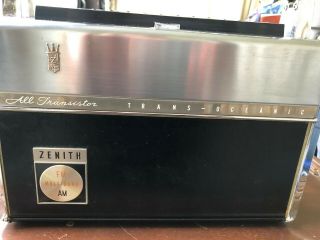 Band Radio Zenith Transoceanic Royal 3000 - 1 Am Fm Sw Multiband.  Vintage