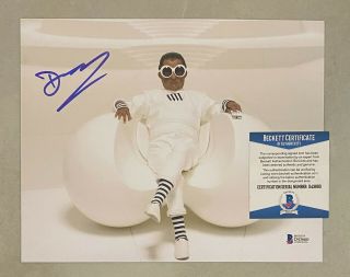 Deep Roy Signed 8x10 Charlie & The Chocolate Factory Oompa Loompa Photo Bas