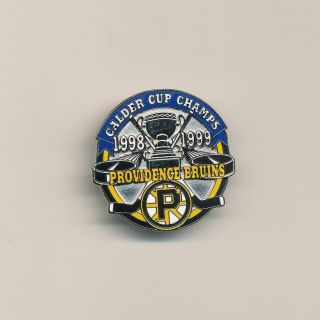 1998 - 1999 Providence Bruins Ahl Calder Cup Champs Minor League Hockey Pin